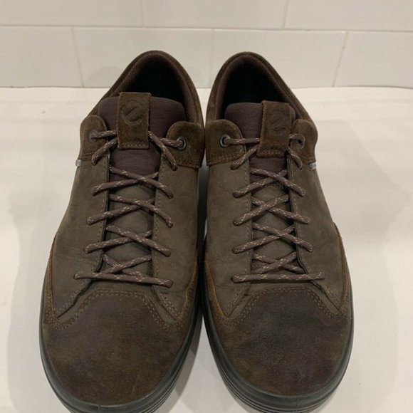 Ecco Gore-Tex Size 9 43 Brown Leather Shoes main image 7